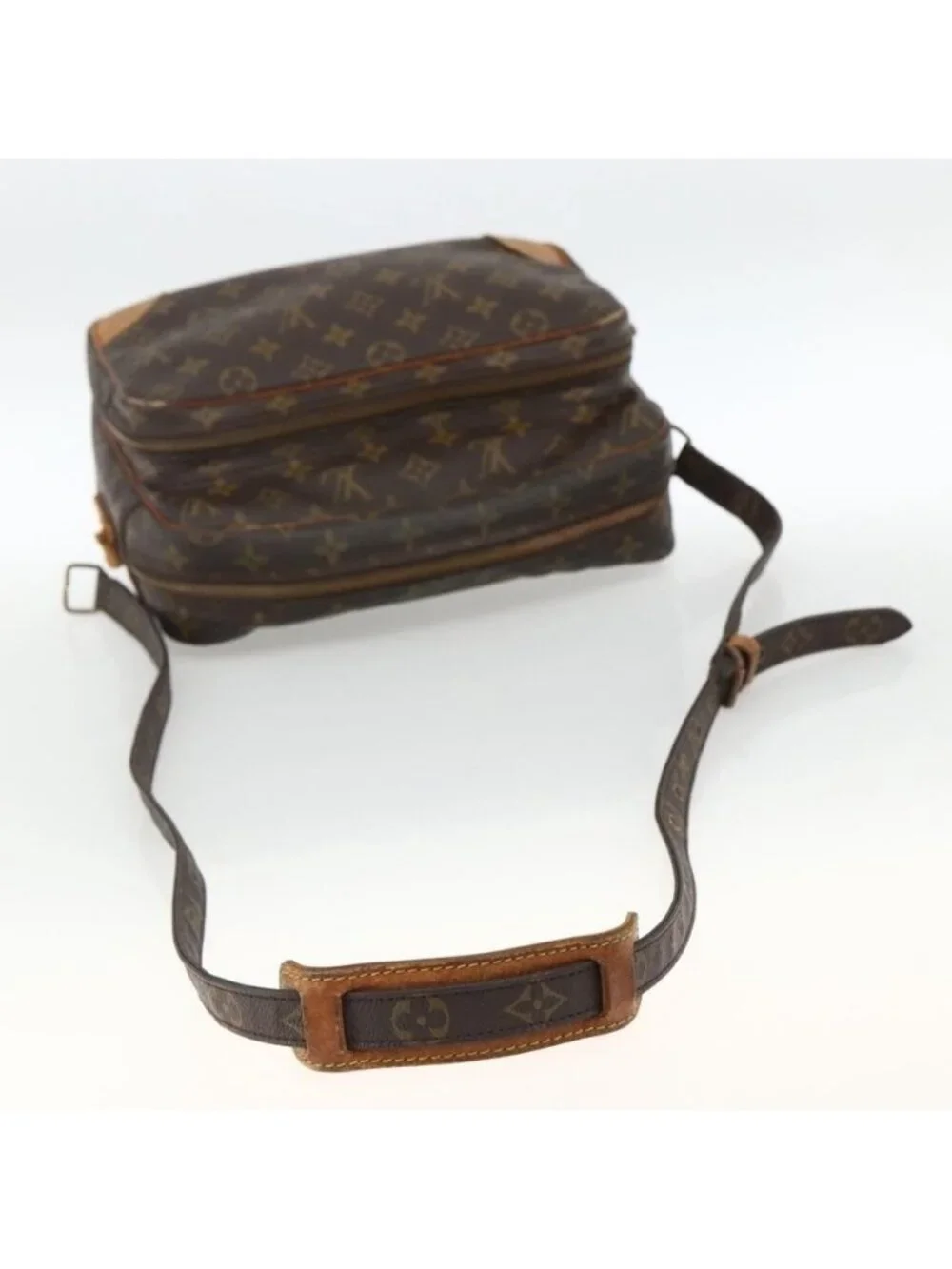 Authentic LOUIS VUITTON Monogram Nile Shoulder Bag M45244 LV